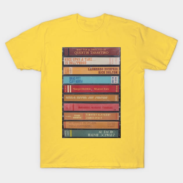 Once Upon A Time In Hollywood Once Upon A Time In Hollywood T Shirt TeePublic